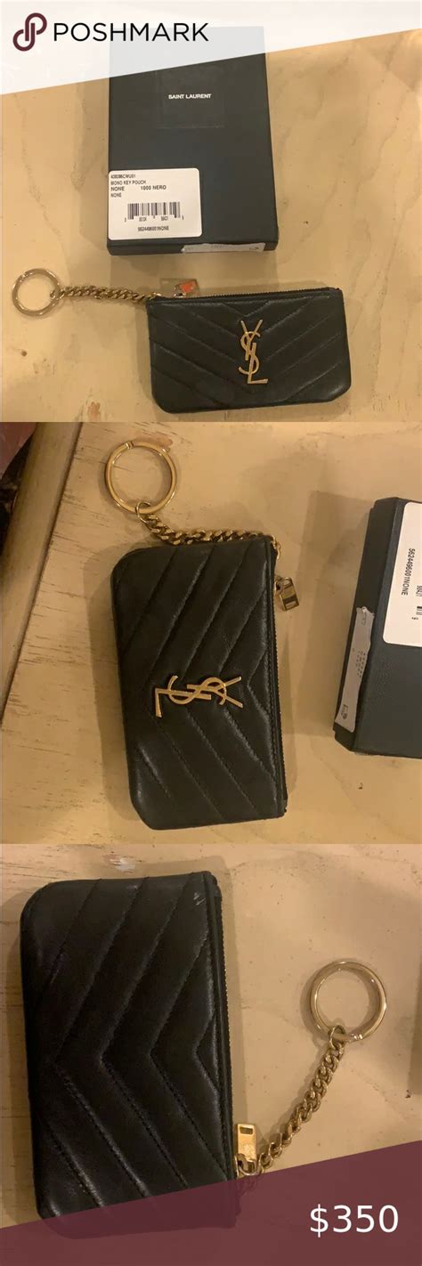 ysl keychain replica|ysl keychain card holder.